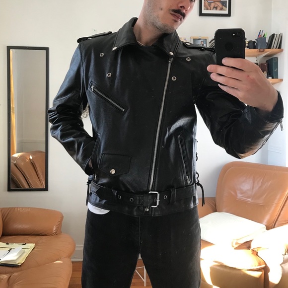 Leather motorcycle jacketSOLD - Picture 6 of 6
